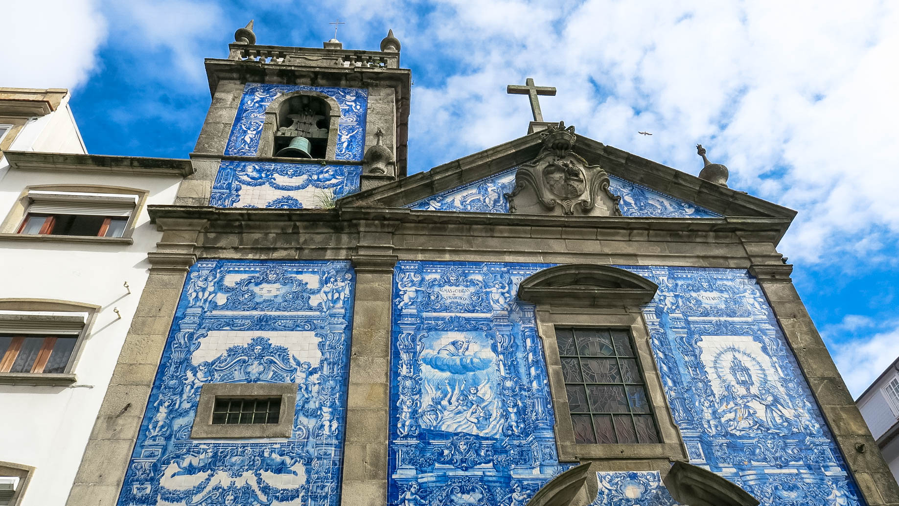 azulejo kápolna kék templom