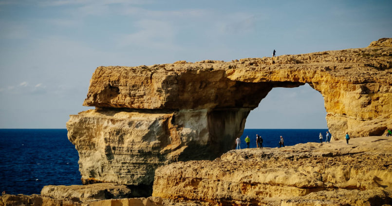 Azúr ablak Gozo Málta